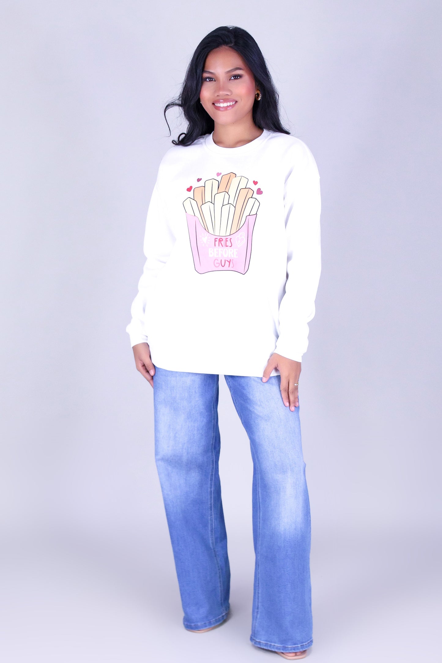 FRIES B4 GUYS OVERSIZED SWEATER