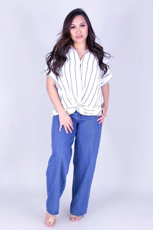 EASY DAY COLLARD TOP