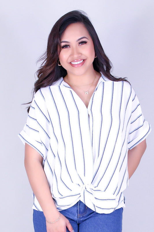 EASY DAY COLLARD TOP