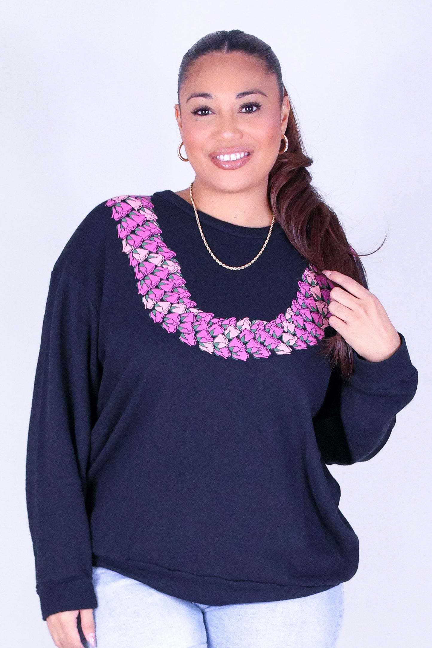 CLUSTERED LOKELANI SWEATER