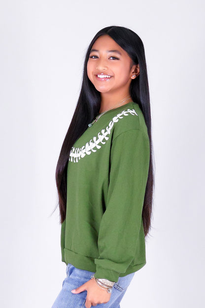 PUAKENIKENI LEI SWEATER | KIDS SIZE 2-16