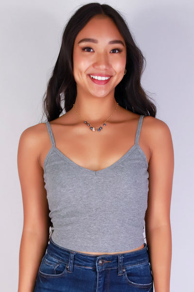 Jeans Warehouse Hawaii - TANK/TUBE SOLID BASIC - JUST FORGET IT CROP TOP | By CRESCITA APPAREL/SHINE I