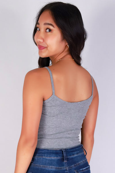 Jeans Warehouse Hawaii - TANK/TUBE SOLID BASIC - JUST FORGET IT CROP TOP | By CRESCITA APPAREL/SHINE I
