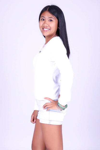 SIMPLE STYLE LONG SLEEVE TOP | KIDS SIZE 2-16