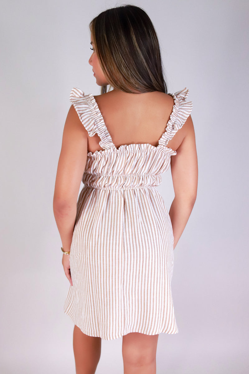 Jeans Warehouse Hawaii - S/L SHORT PRINT DRESSES - DOLL VIBES ONLY DRESS | By POPULAR 21