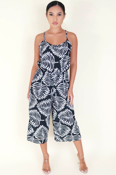 Jeans Warehouse Hawaii - PRINT CASUAL JUMPSUITS - ISLAND VIEW JUMPSUIT | By LUZ