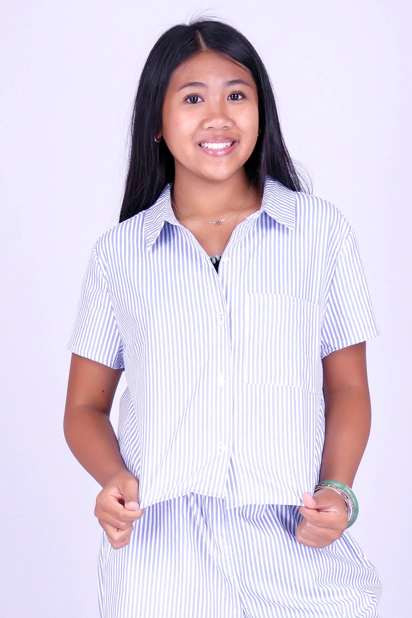 HARBOR STRIPE BUTTON DOWN | KIDS SIZE 2-16