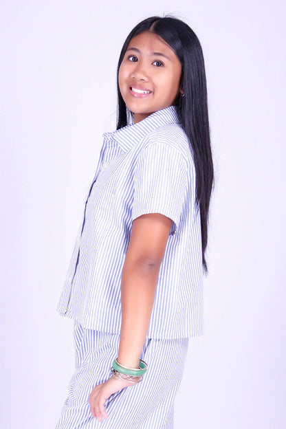 HARBOR STRIPE BUTTON DOWN | KIDS SIZE 2-16