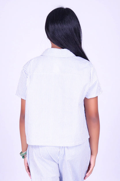 HARBOR STRIPE BUTTON DOWN | KIDS SIZE 2-16
