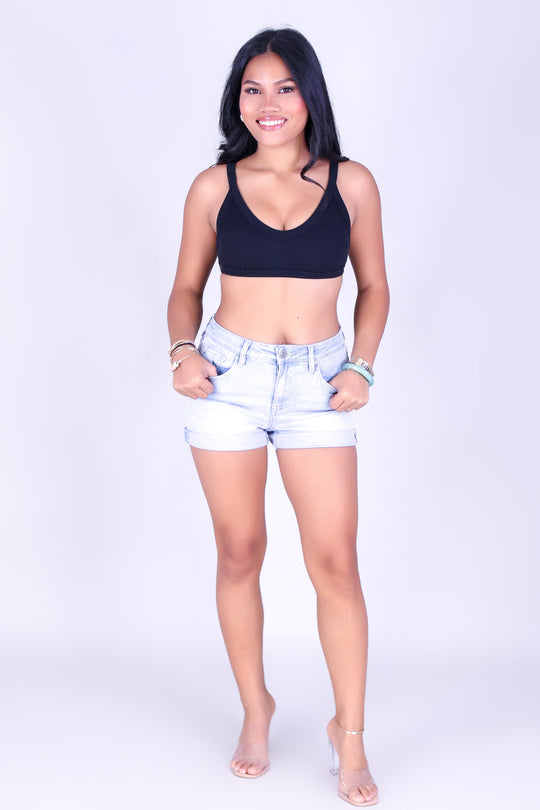 DOWNTOWN DENIM SHORTS