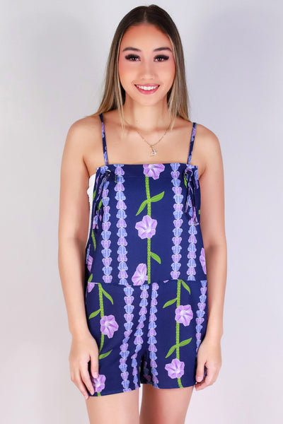 Jeans Warehouse Hawaii - PRINT CASUAL ROMPERS - POHUEHUE ROMPER | By LUZ