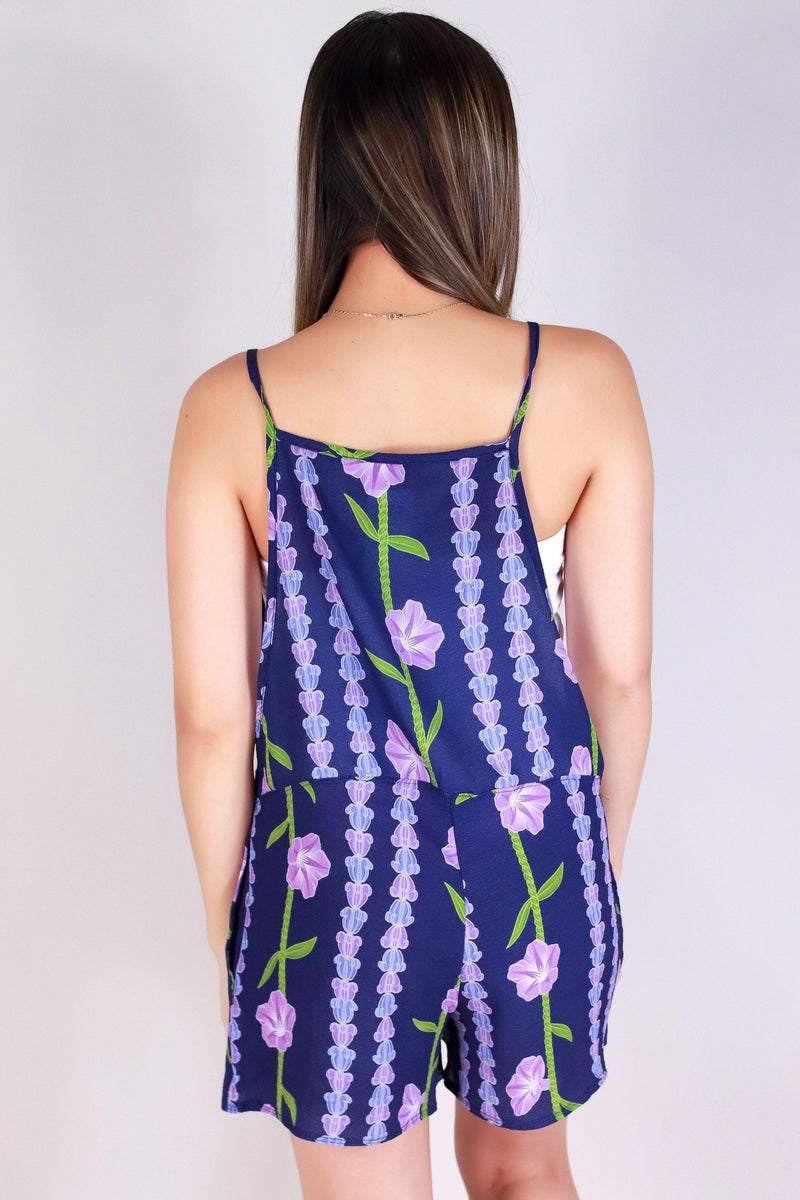 Jeans Warehouse Hawaii - PRINT CASUAL ROMPERS - POHUEHUE ROMPER | By LUZ