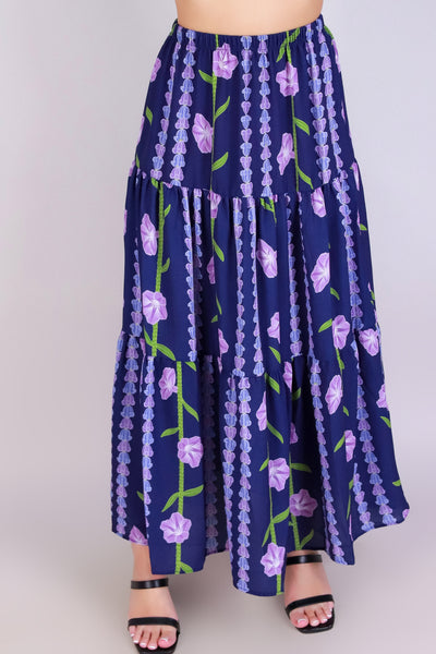 Jeans Warehouse Hawaii - WOVEN LONG SKIRT - POHUEHUE MAXI SKIRT | By LUZ