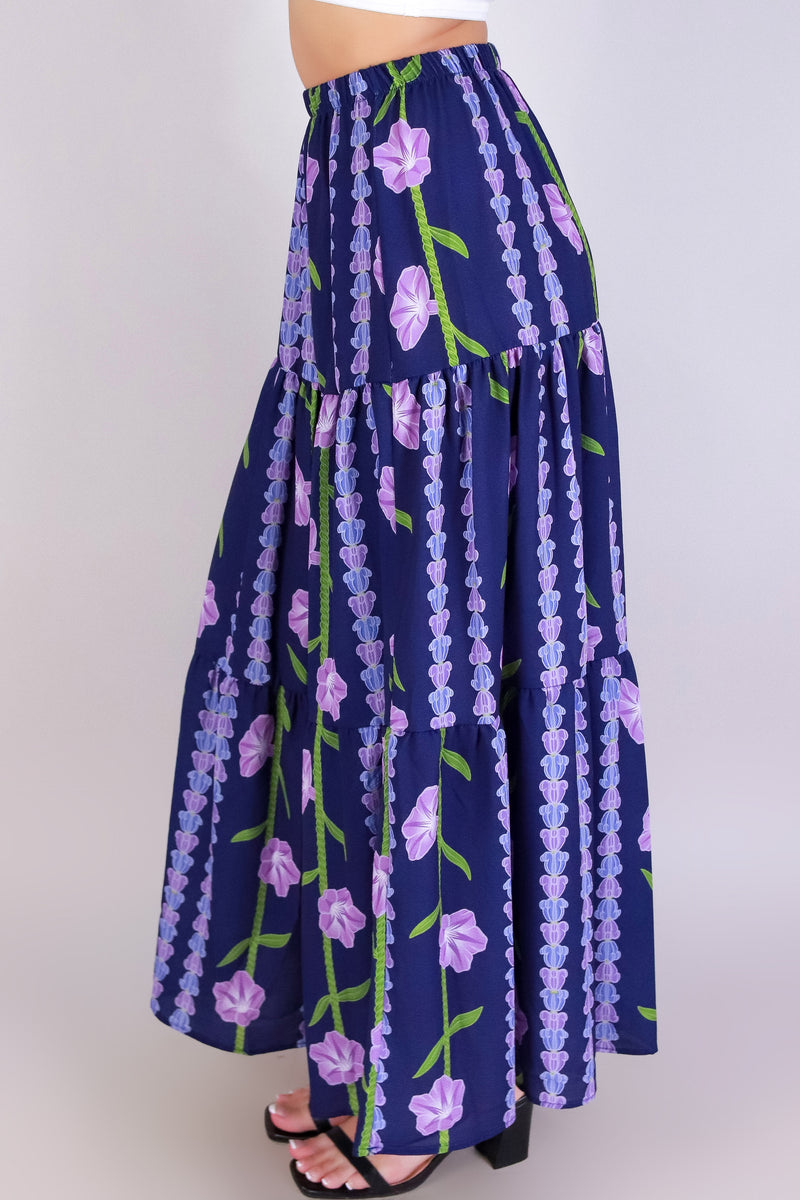 Jeans Warehouse Hawaii - WOVEN LONG SKIRT - POHUEHUE MAXI SKIRT | By LUZ
