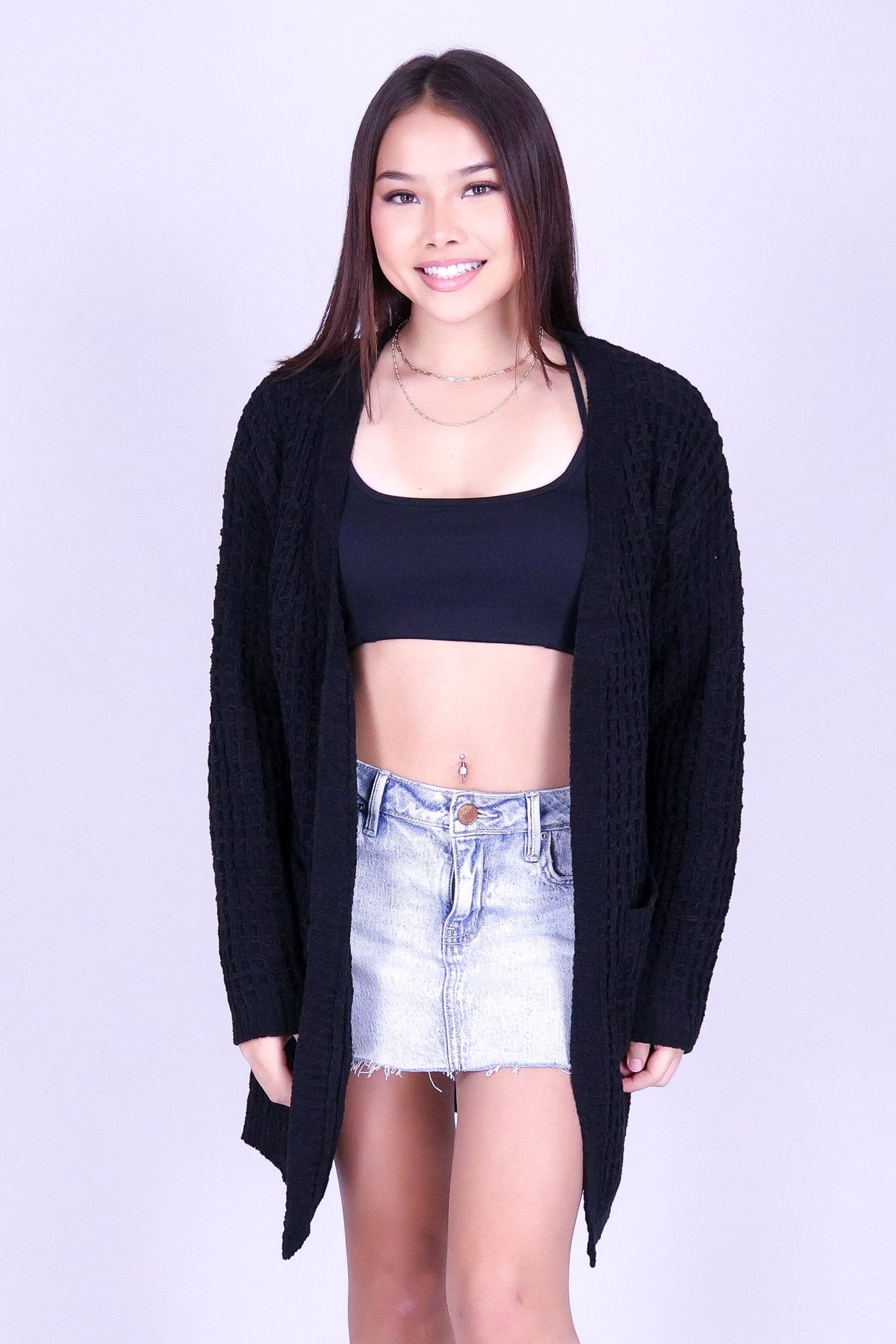 HIDDEN THINGS SWEATER CARDIGAN