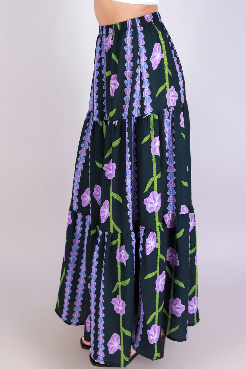 Jeans Warehouse Hawaii - WOVEN LONG SKIRT - POHUEHUE MAXI SKIRT | By LUZ