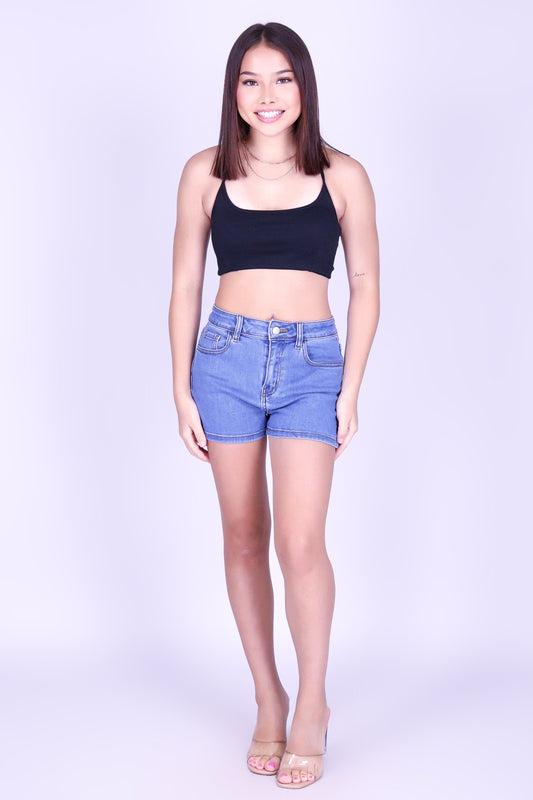 LONG WEEKEND DENIM SHORTS