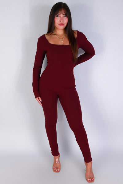 Jeans Warehouse Hawaii - SOLID CASUAL JUMPSUITS - BODY LANGUAGE JUMPSUIT | By CRESCITA APPAREL/SHINE I