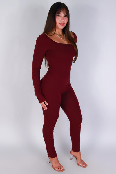Jeans Warehouse Hawaii - SOLID CASUAL JUMPSUITS - BODY LANGUAGE JUMPSUIT | By CRESCITA APPAREL/SHINE I