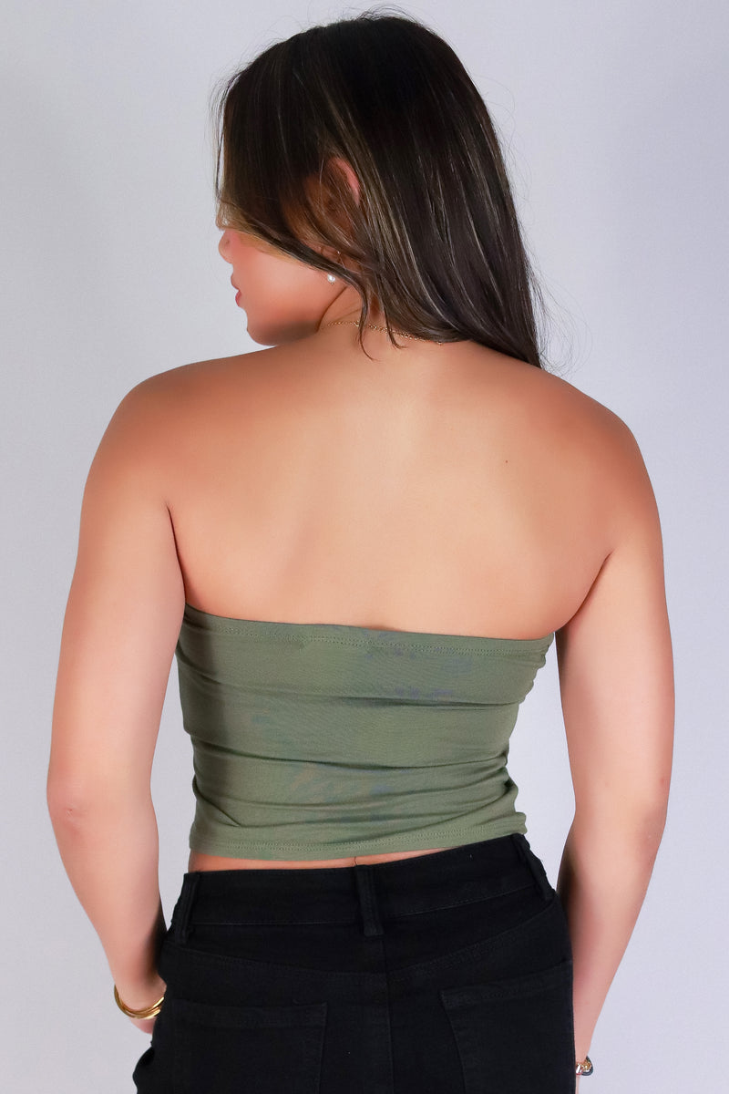 Jeans Warehouse Hawaii - TANK/TUBE SOLID BASIC - NEW EDITION TUBE TOP | By CRESCITA APPAREL/SHINE I