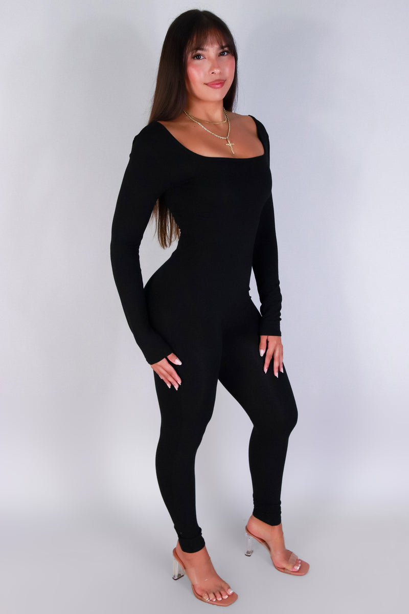 Jeans Warehouse Hawaii - SOLID CASUAL JUMPSUITS - BODY LANGUAGE JUMPSUIT | By CRESCITA APPAREL/SHINE I