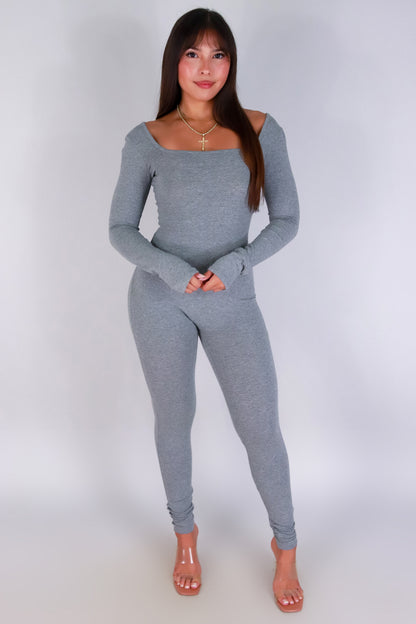 Jeans Warehouse Hawaii - SOLID CASUAL JUMPSUITS - BODY LANGUAGE JUMPSUIT | By CRESCITA APPAREL/SHINE I