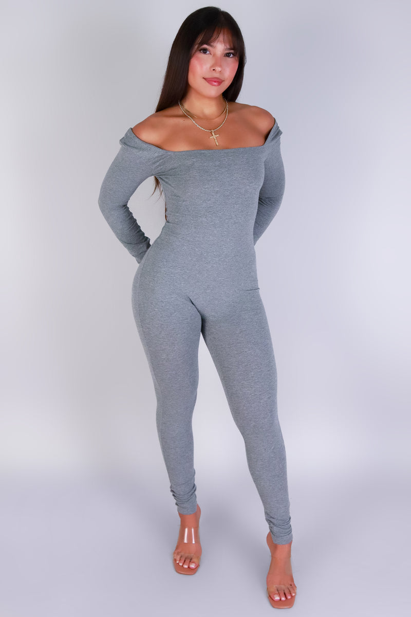 Jeans Warehouse Hawaii - SOLID CASUAL JUMPSUITS - BODY LANGUAGE JUMPSUIT | By CRESCITA APPAREL/SHINE I