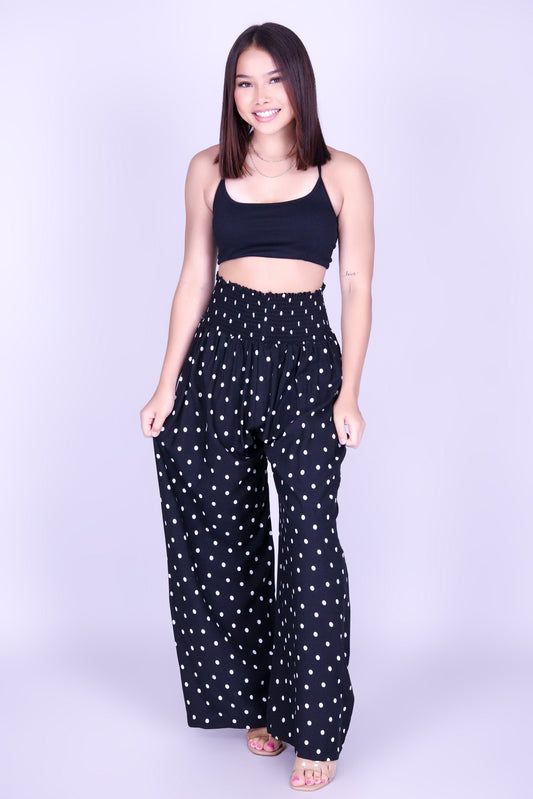 SWEET SPOT SMOCKED WAIST PANTS