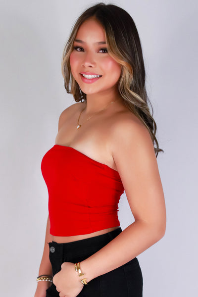 Jeans Warehouse Hawaii - TANK/TUBE SOLID BASIC - NEW EDITION TUBE TOP | By CRESCITA APPAREL/SHINE I