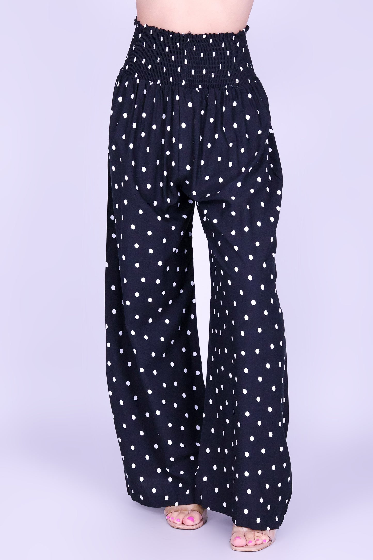 SWEET SPOT SMOCKED WAIST PANTS