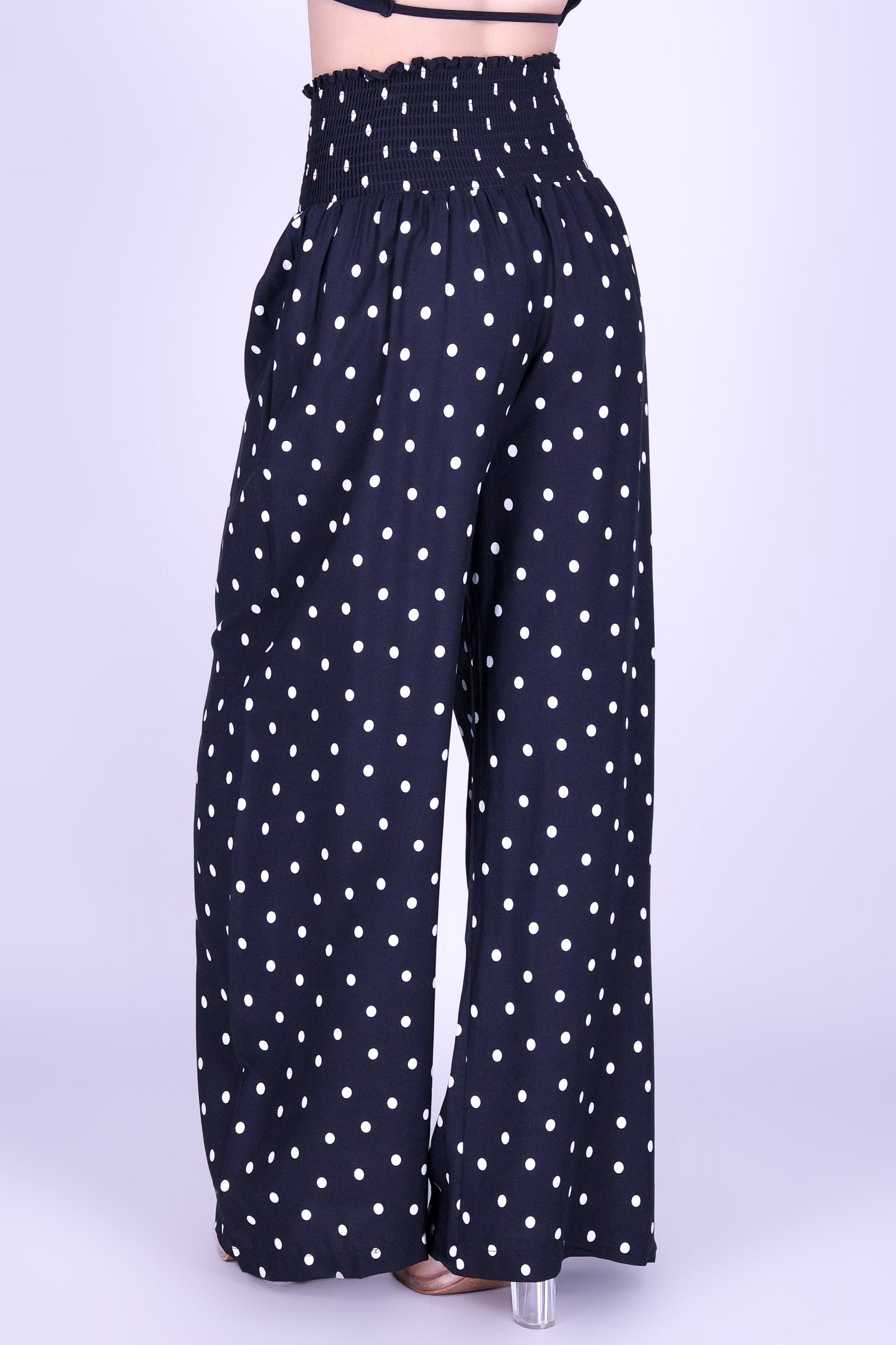 SWEET SPOT SMOCKED WAIST PANTS