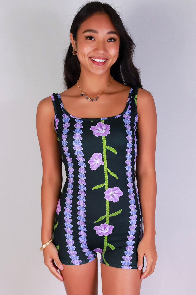 Jeans Warehouse Hawaii - PRINT CASUAL ROMPERS - POHUEHUE CATSUIT ROMPER | By LUZ