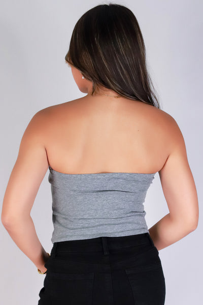 Jeans Warehouse Hawaii - TANK/TUBE SOLID BASIC - NEW EDITION TUBE TOP | By CRESCITA APPAREL/SHINE I