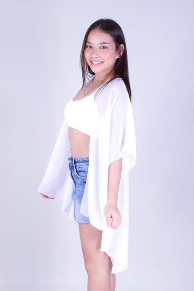 WHISPER CHIFFON CARDIGAN