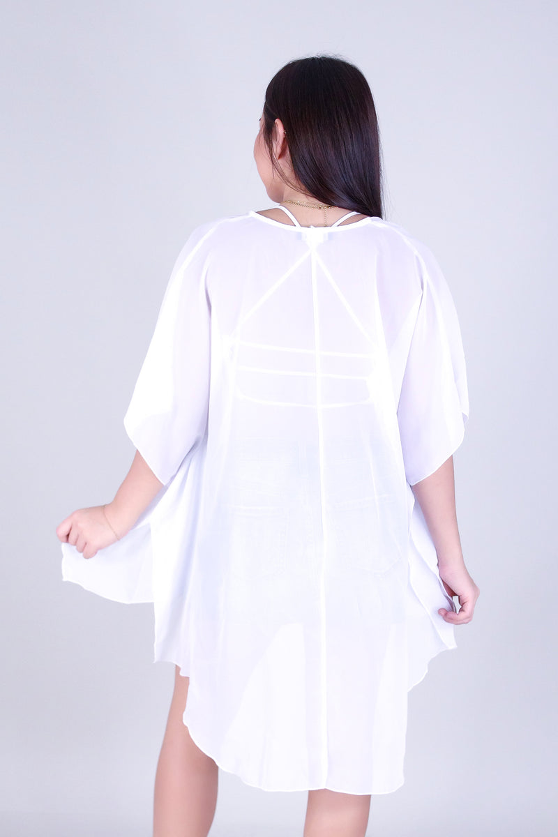 WHISPER CHIFFON CARDIGAN