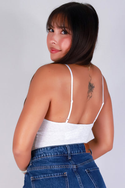 Jeans Warehouse Hawaii - SL CASUAL SOLID - SWEET TRIM CROP TOP | By CRESCITA APPAREL/SHINE I