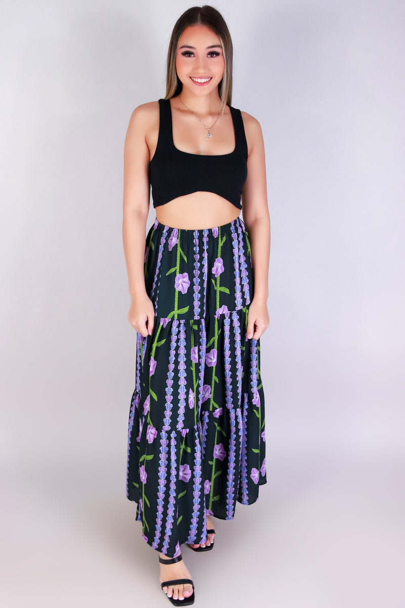 Jeans Warehouse Hawaii - WOVEN LONG SKIRT - POHUEHUE MAXI SKIRT | By LUZ