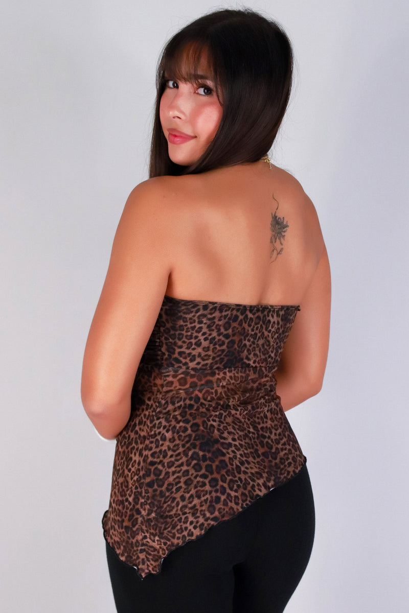 Jeans Warehouse Hawaii - SL PRINT - WILD CRUSH TUBE TOP | By PAPERMOON/ B_ENVIED