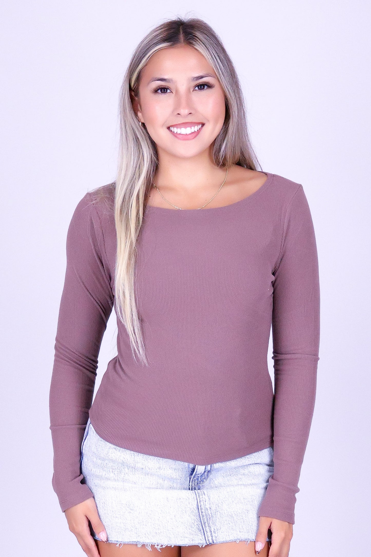 FOREVER COZY LONG SLEEVE TOP