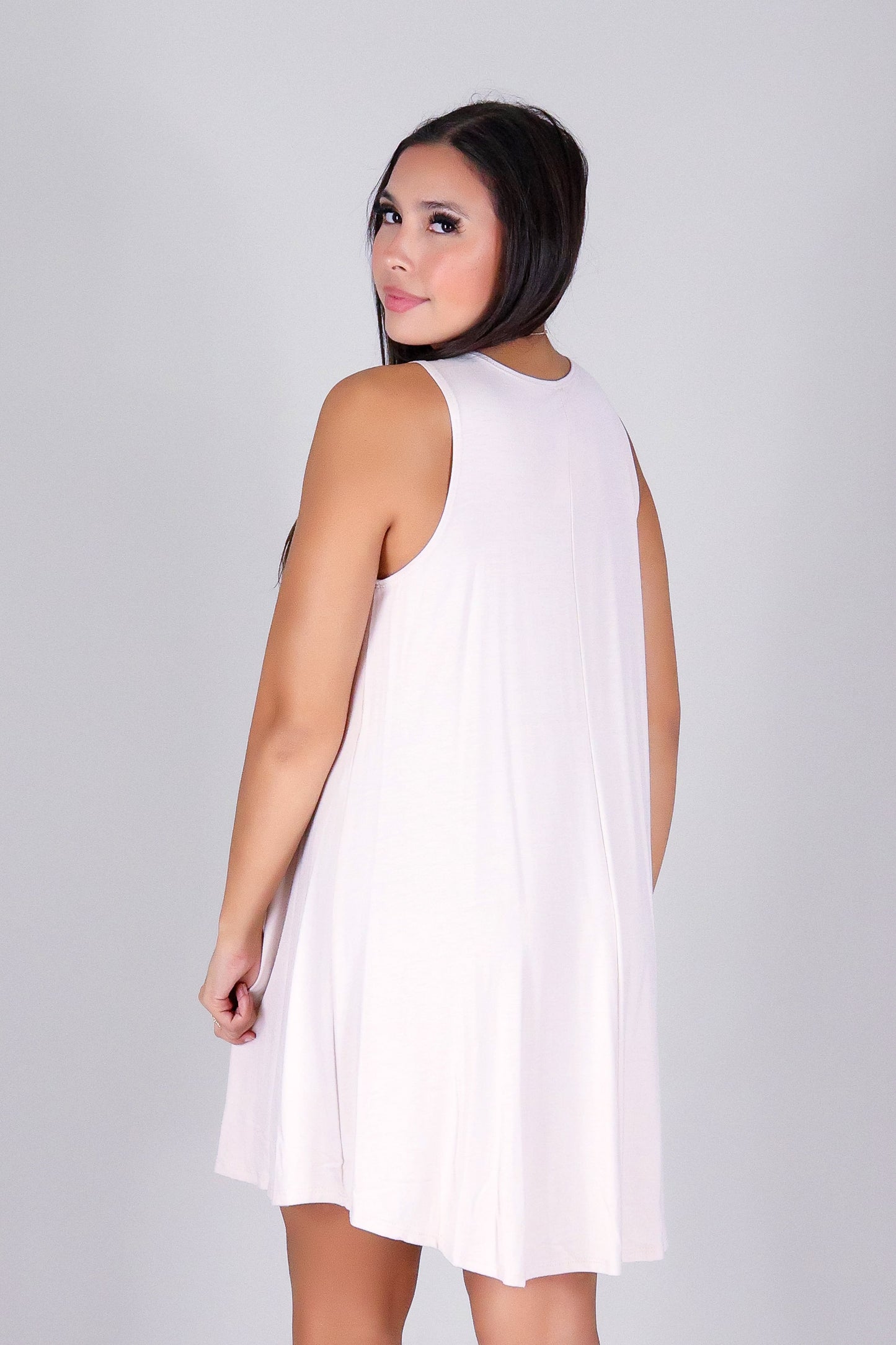 TWIRL AWAY TRAPEZE DRESS