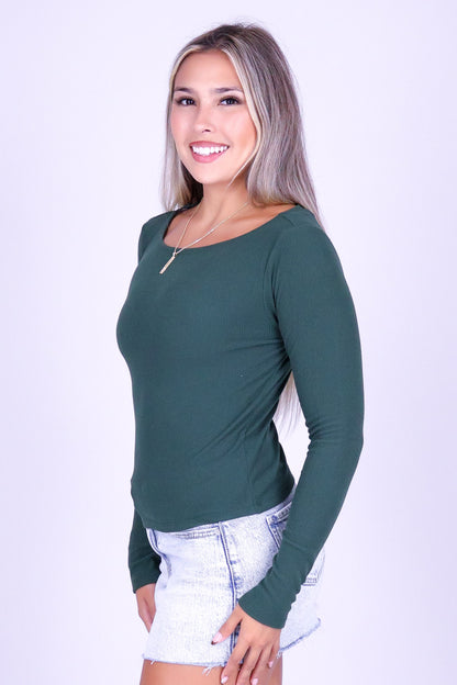 FOREVER COZY LONG SLEEVE TOP