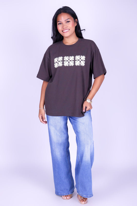 3 LAUAE QUILT OVERSIZED TEE