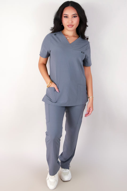 DELIVER ME SCRUB TOP