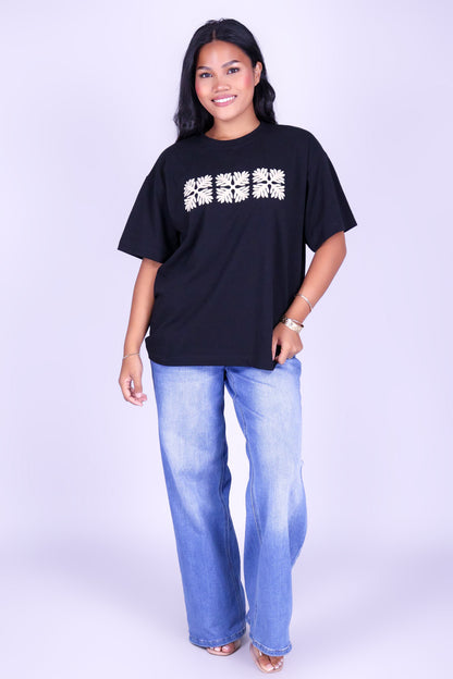 3 LAUAE QUILT OVERSIZED TEE