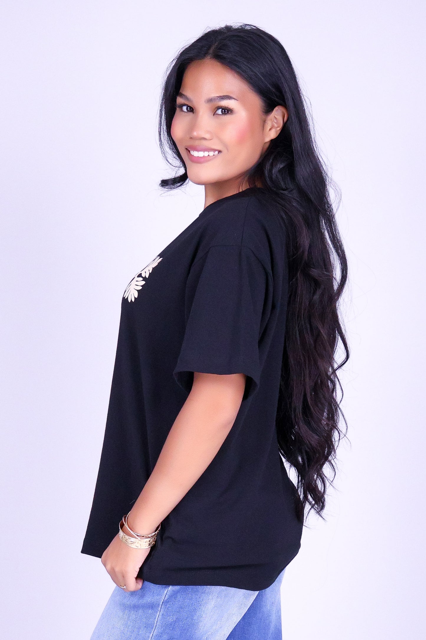 3 LAUAE QUILT OVERSIZED TEE