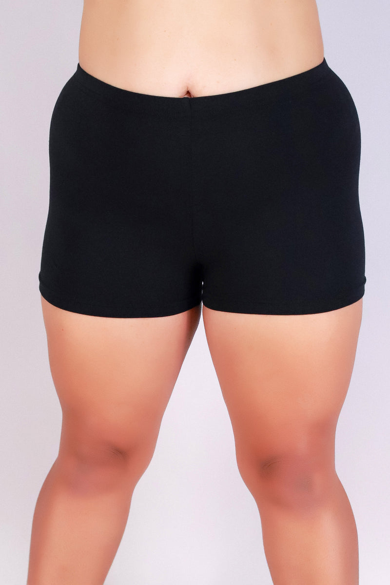 Jeans Warehouse Hawaii - PLUS Knit Shorts - CHEEKY CRUSH SHORTS | By ROSIO