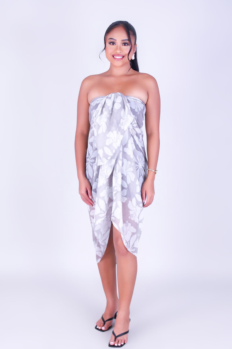 HIBISCUS QUILT PAREO