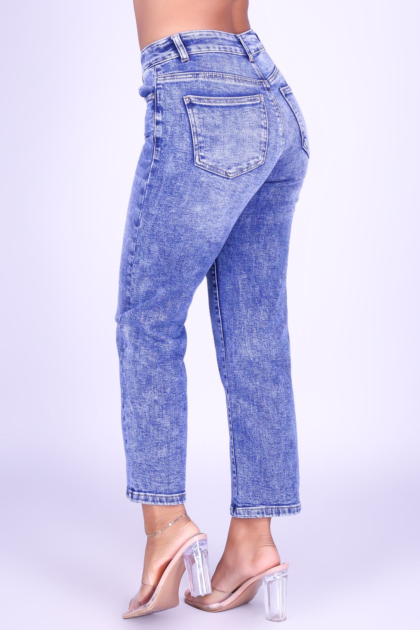 LET ME HELP YOU DENIM CAPRI'S