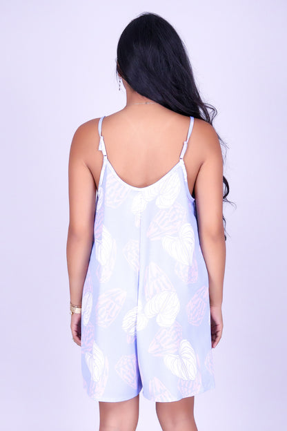 ANTHURIUM SHELL NO WAIST ROMPER