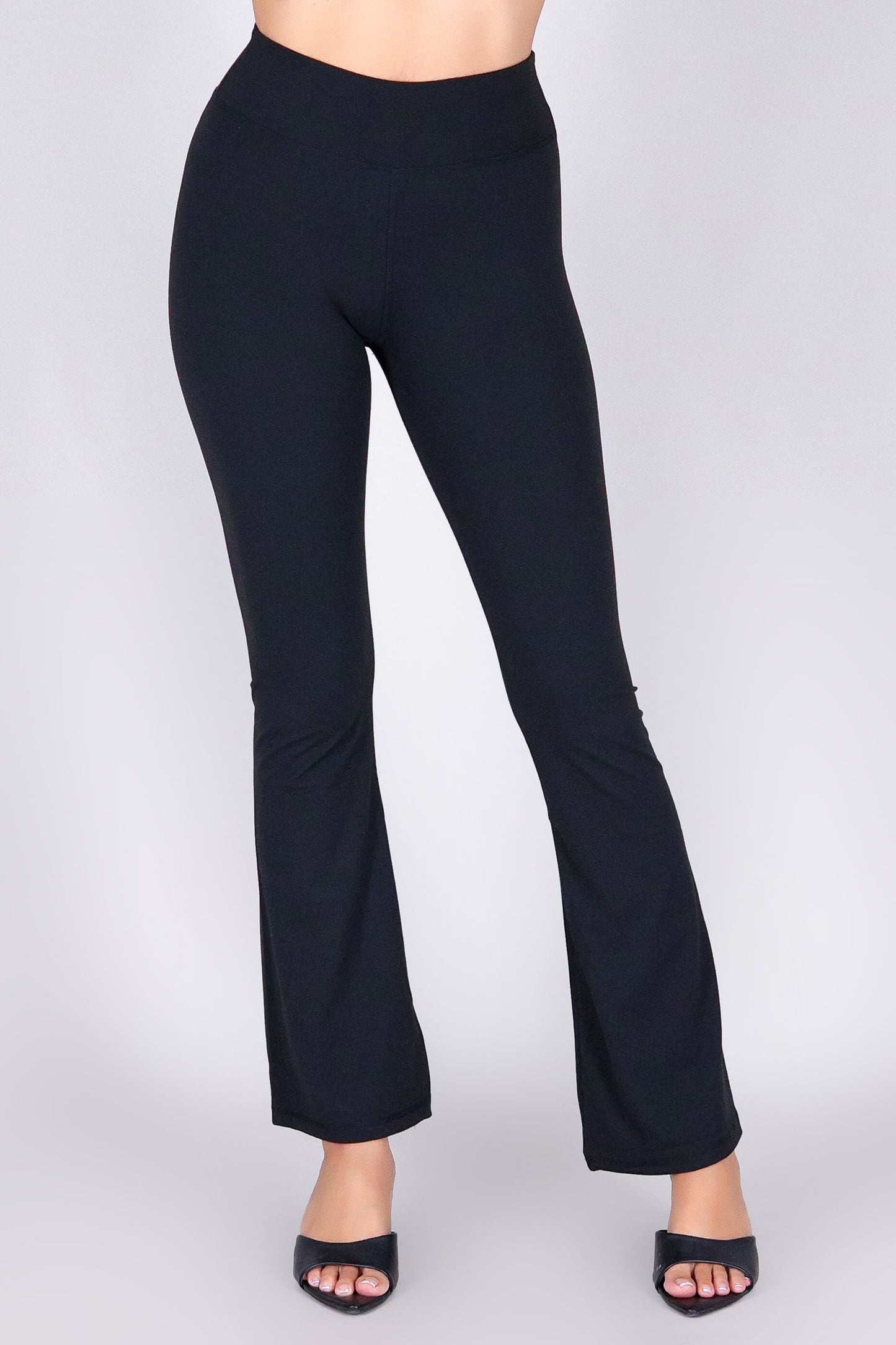 CHIC IN COMFORT FLARE PANTS